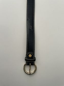 Vintage Lancel Women's Belt - black