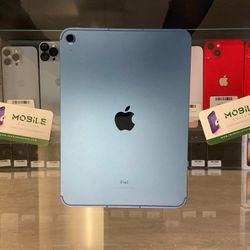 Unlocked Blue iPad 10 64gb LTE