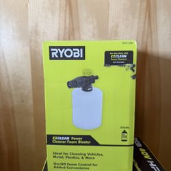 NEW Ryobi EZClean Foam Blaster for Power Cleaner (NIB)