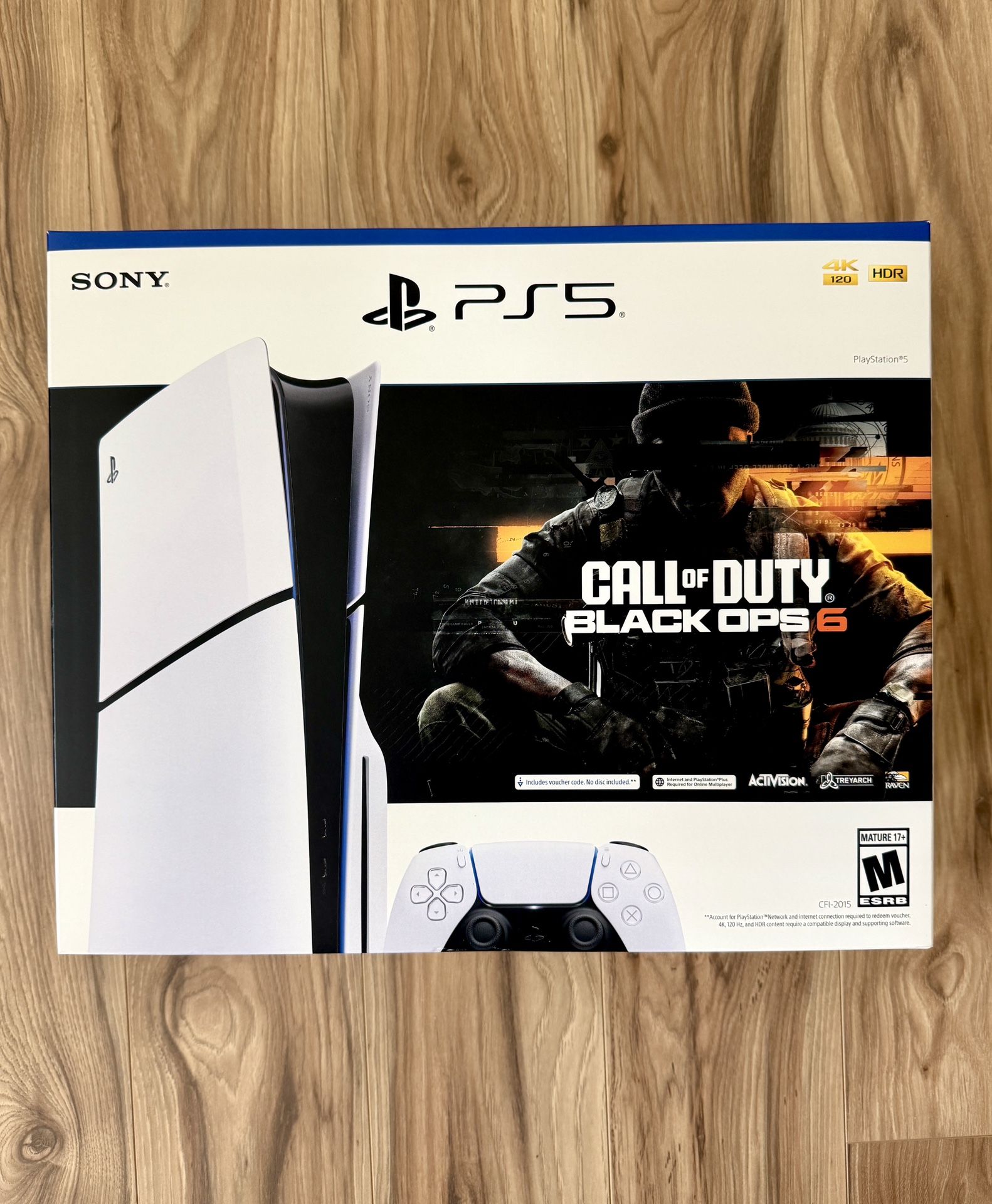 PS5 Slim Sony PlayStation w/ Disk Call Of Duty 6 Bundle