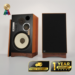 JBL L100 Century Vintage 3-Way Speakers (Pair) - Professionally Restored, 1-Year Warranty