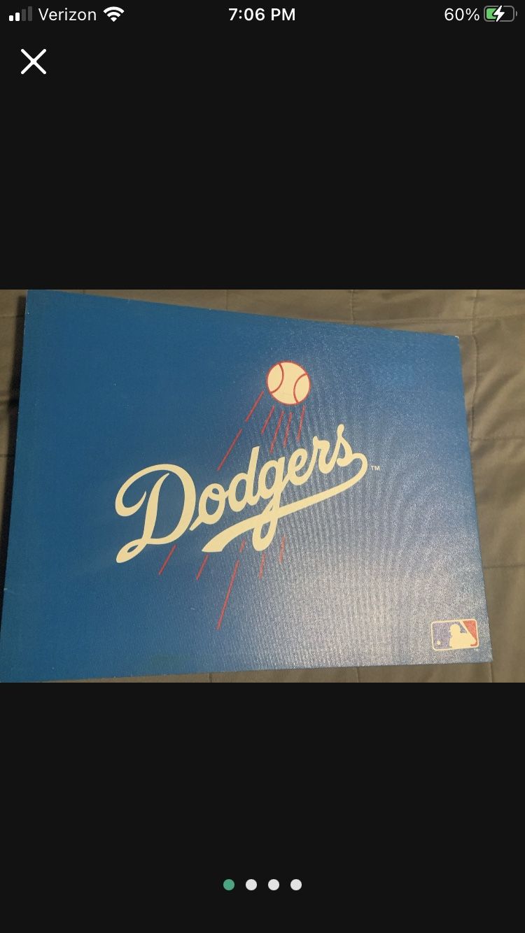 LA Los Angels Dodgers Canvas Artwork