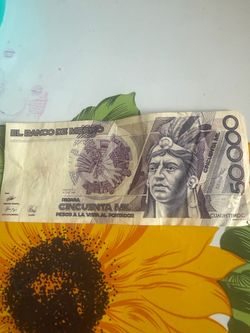 Billete de cincuenta mil pesos