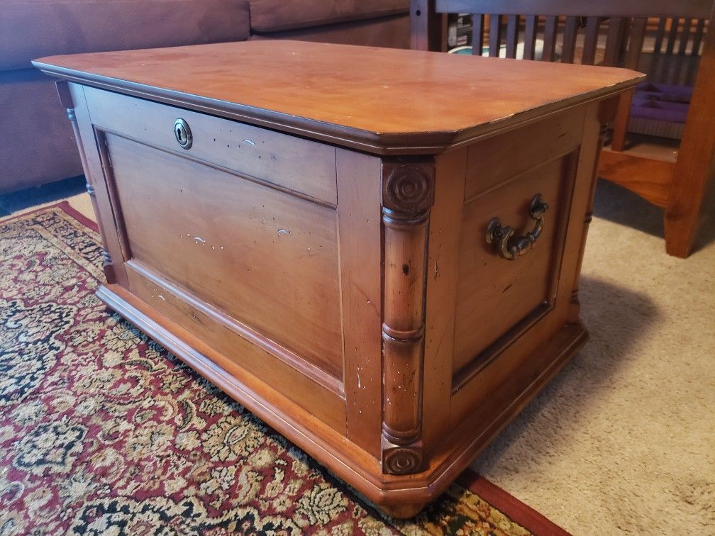 Contemporary Wooden Chest by Powell