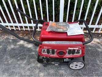 Generator- never used  9375 starting watts, 7500 running watts. West Boca Raton