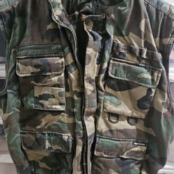 Men  Ranger Vest Camo