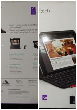 Logitech case with keyboard for ipad air