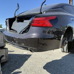 Rear Bumper 2016 Nisan Maxima Burgundy