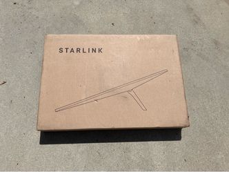 Starlink dish — in the box, never opened