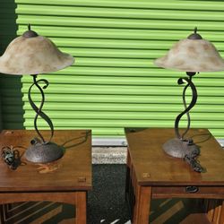 2 Table Lamps For Sale