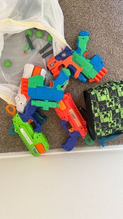 Nerf and other toy blasters