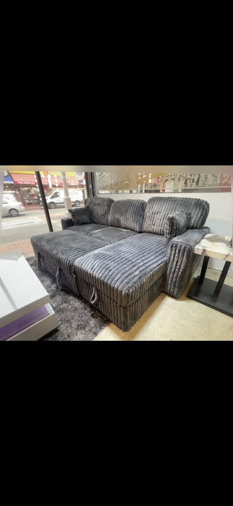 Corduroy Sofa Sectional Sleeper Now On Sale!!