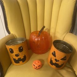 Pumkin Buckets- Fall/Halloween