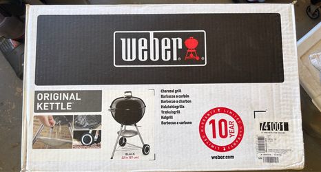 Weber charcoal grill