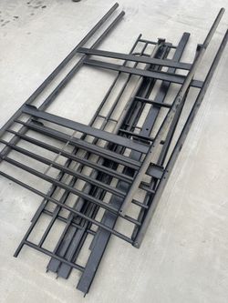Metal Twin Loft Bed Frame 
