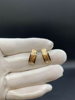 14KT GOLD EARRINGS #35547
