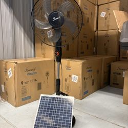 Rechargeable Solar Fan 
