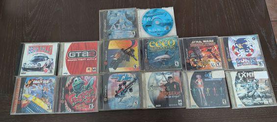 Lot of 14 Retro Games CIB – Sega Dreamcast & PS2 (Mars Matrix, Berserk, Sonic, GTA 2 + More)