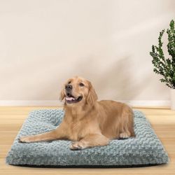Dog Bed Mat,Kennel Bed Crate Pet Bed Mattress Cat Bed Soft Comfortabl Pet Bed Pad with Non-Slip Bottom,Machine Washable Kennel Pad forSuitable for 135