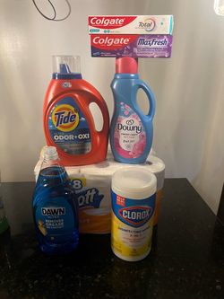 Things we need for the laundry and for personal use as well.