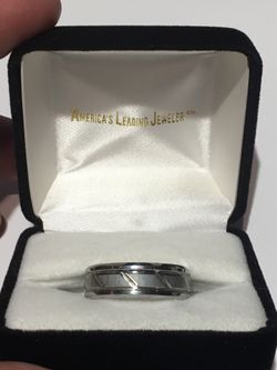 Tungsten Men’s Ring Band Size 11.5