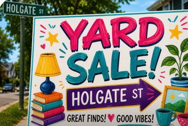 Yard Sale Saturday 6/13