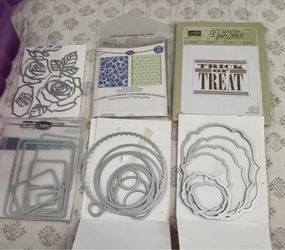 Metal die cuts for big shot machine. Pick up in Sylmar.