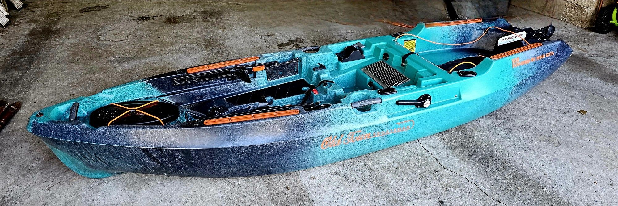 Old Town Sportsman 106 Powered By Minn Kota Fishing Kayak
