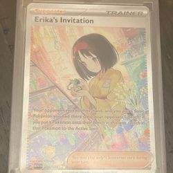 Erika Pokemon Card