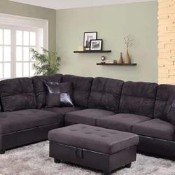 Sectional and Ottoman
