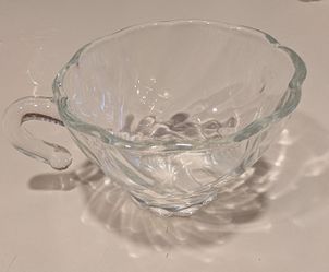 Fostoria Colony Swirl Punch Cup Hook Handle