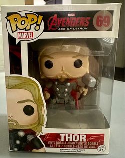 🦸🏼‍♂️2015 Funko POP! Marvel Avengers Age of Ultron #69 Thor💥