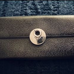 Gucci Pebble Black Leather Wallet
