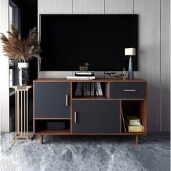 Modern TV Stand ,Home Media Entertainment Center for tv up to 47",TV Console Storage Cabinet $105