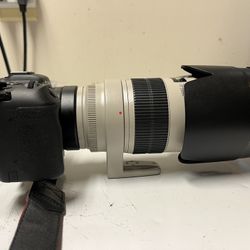 Canon RP With EF Adapter And Canon 70-200 2.8 ii Lens