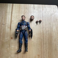 Marvel Legends infinity war Captain America Hardly Used 