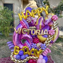 Rapunzel Balloon Bouquet 