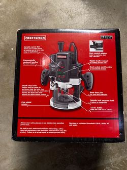Craftsman digital plunge router