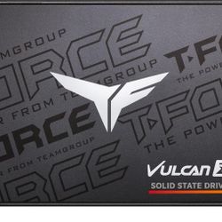 1TB X TEAMGROUP T-FORCE VULCAN Z 1TB  Cache 3D NAND 2.5 Inch SATA III Internal Solid State Drive SSD (R/W Speed up to 550/500 MB/s) T253TZ001T0C101