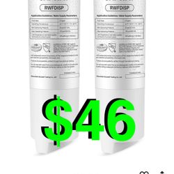 RWFDISP Water Filter Replacement for Viking RWFDISP (2 Pack)