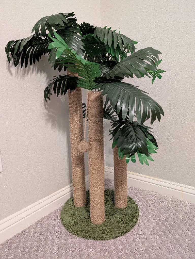 Cat Scratch Post - Tree Style 🌴