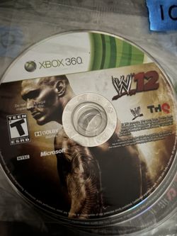 WWE 12 Xbox 360