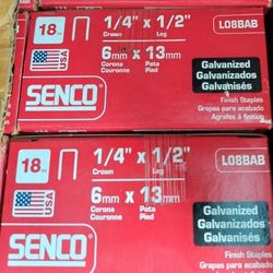 Senco Galvanized Staples L08BAB