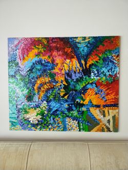 Large original canvas painting