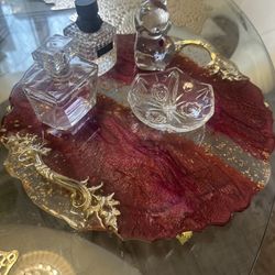 Hand Made Resin Tray