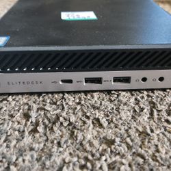 HP Elitedesk 800 G5 i7 8gb ram and 128gb ssd mini desktop