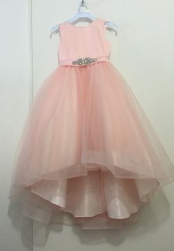 Satin Top Hi-low style dress