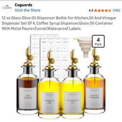 Oil and Vinegar Dispenser 