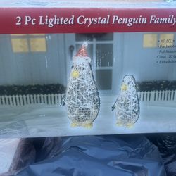 Penguins 2 Piece Lighted 