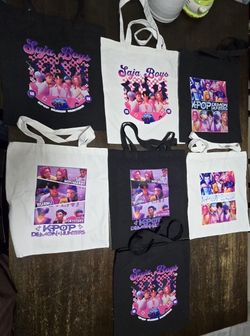 Kpop tote bags